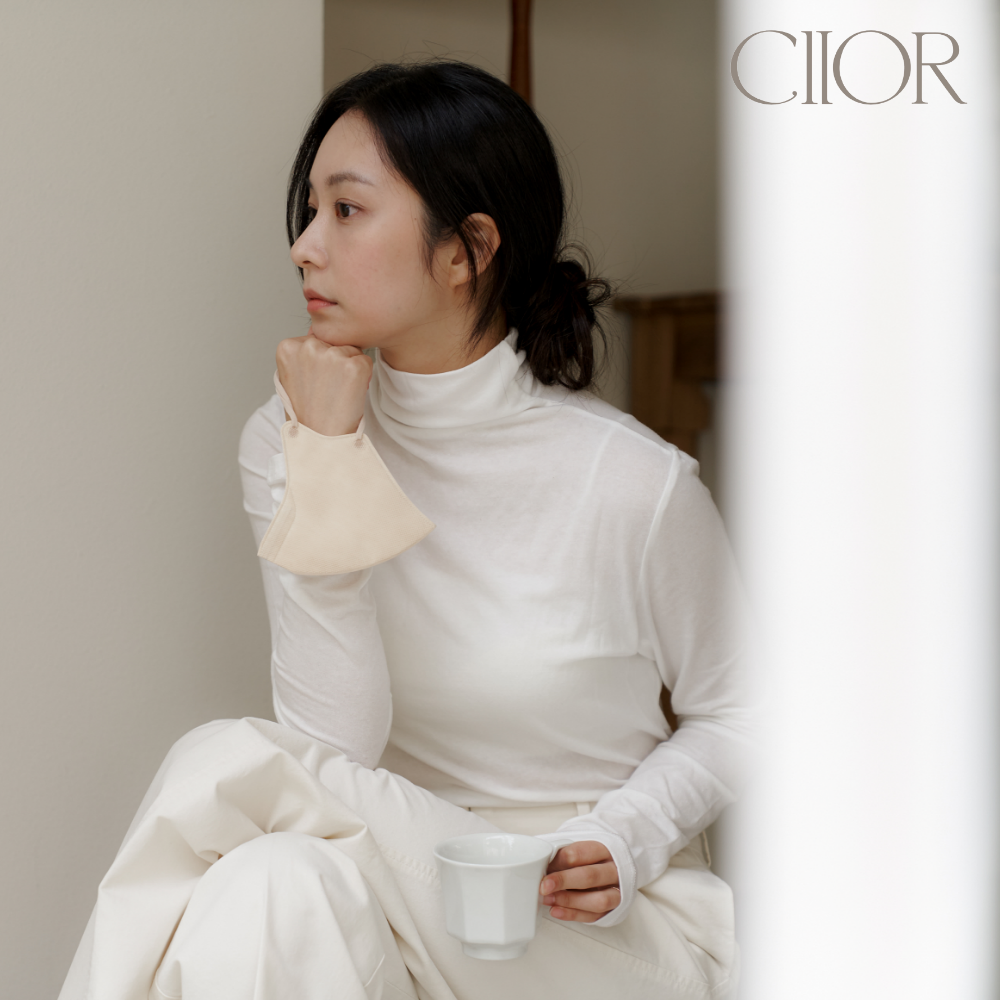 (25매입) Ciior 씨오르 KF94 브이핏 새부리형마스크 패션 컬러 소형중형대형 귀편한마스크